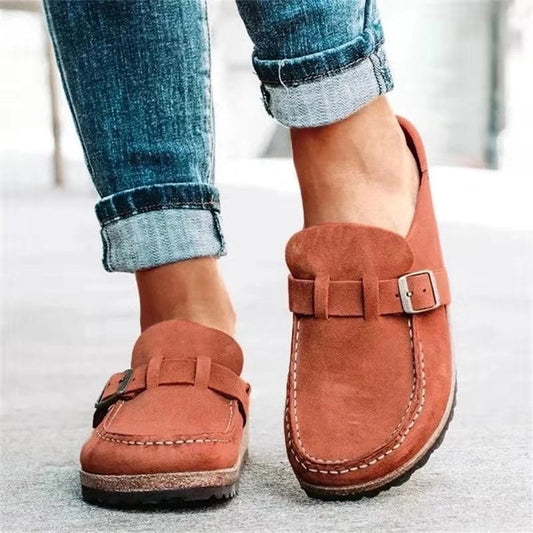 Variant image for Sandales Femme Rétro Confortables en Cuir, Idéales pour Printemps et Été-28