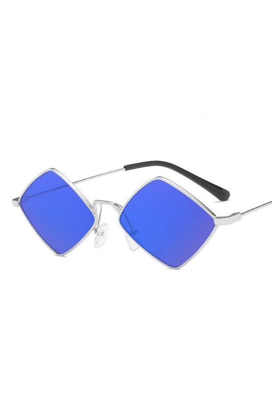 Petites lunettes de soleil carrées rétro