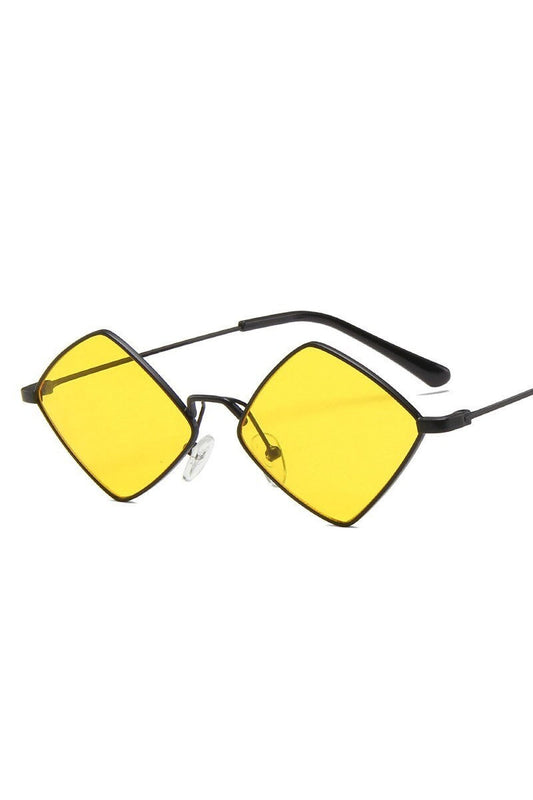 Petites lunettes de soleil carrées rétro