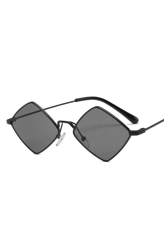Petites lunettes de soleil carrées rétro
