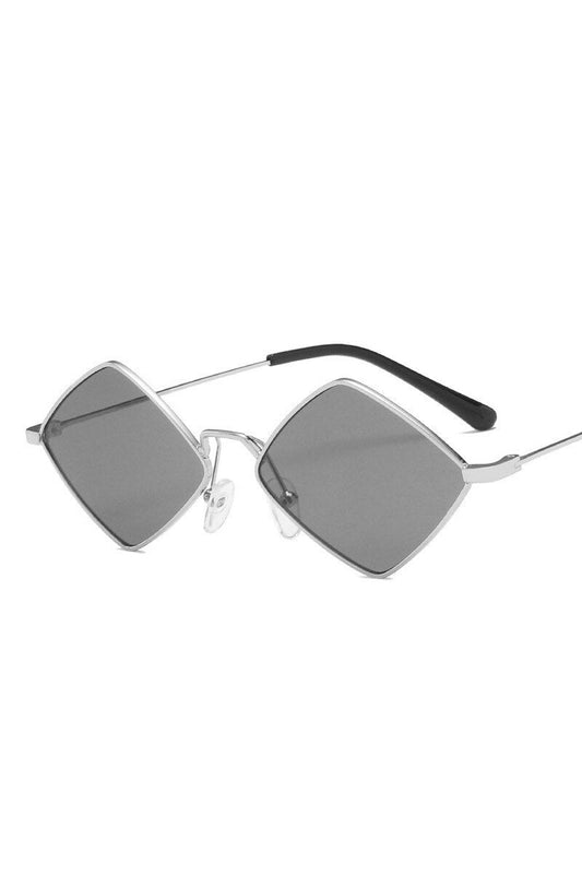 Petites lunettes de soleil carrées rétro