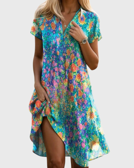 Robe Bohème Chic Longue pour Femmes