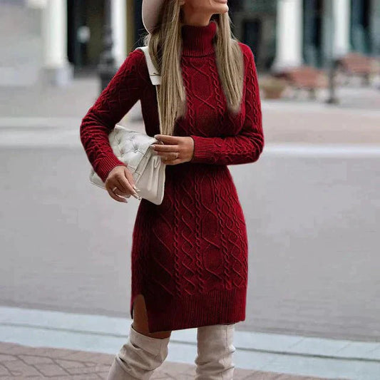 Robe Chic en Maille pour Femmes