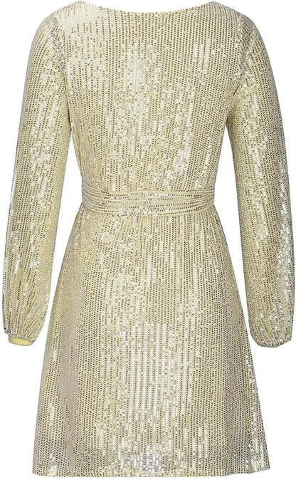 Robe de Fête Mini Élegante pour Femmes