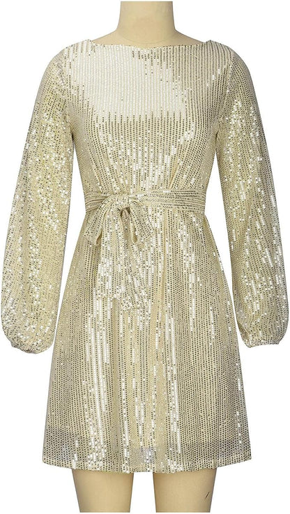 Robe de Fête Mini Élegante pour Femmes