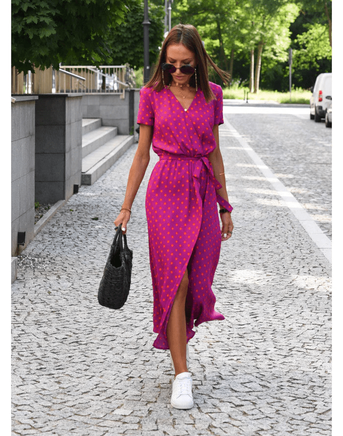 Robe d'Été Chic à Imprimé Floral pour Femmes