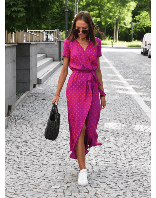 Robe d'Été Chic à Imprimé Floral pour Femmes