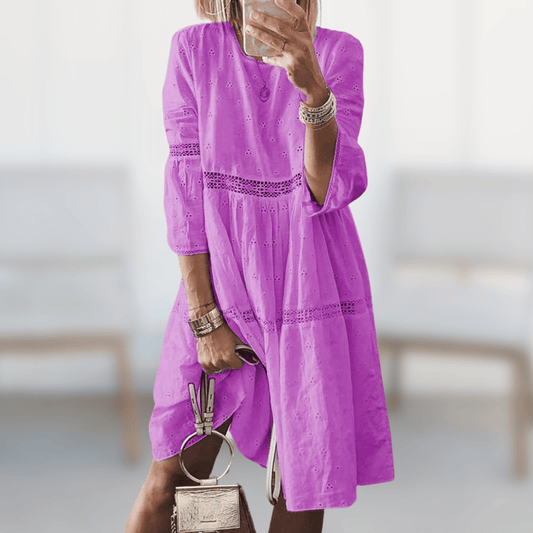 Robe Élégante Brodée pour Femmes