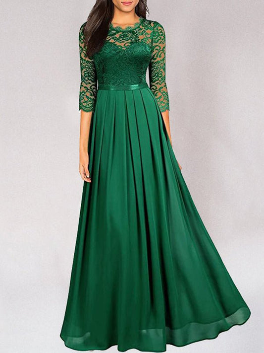 Robe Élégante en Dentelle pour Femmes