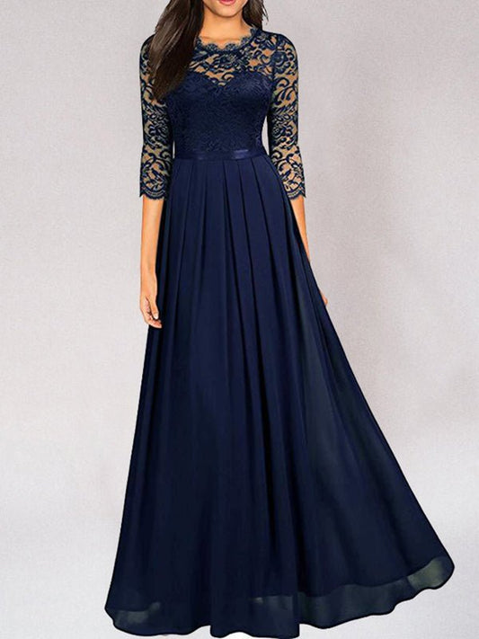 Robe Élégante en Dentelle pour Femmes