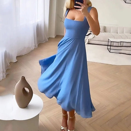 Robe Élégante Sans Manches pour Femmes