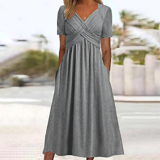 Robe Midi Élégante pour Femmes