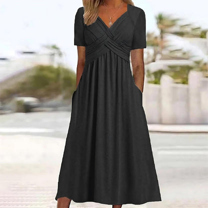 Robe Midi Élégante pour Femmes