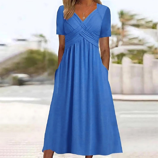 Robe Midi Élégante pour Femmes