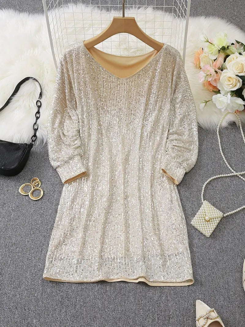 Robe Mini Chic à Épaule Dénudée pour Femmes