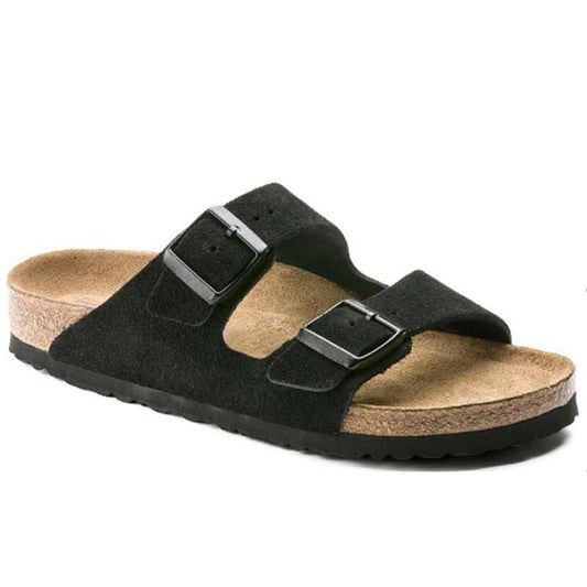 Sandales Confortables en Cuir Suédé pour Femmes