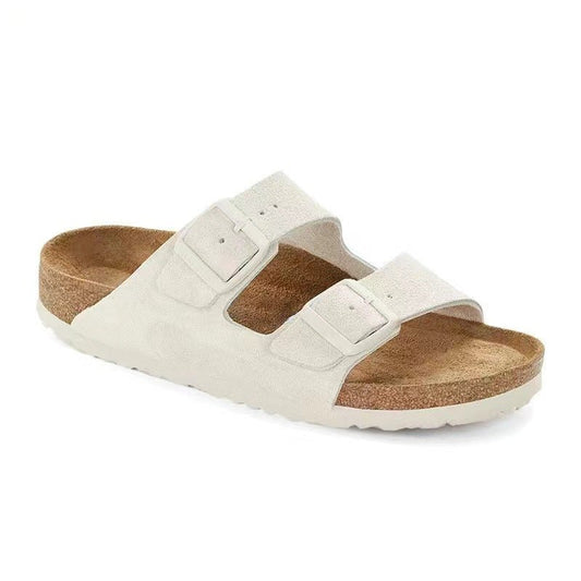 Sandales Confortables en Cuir Suédé pour Femmes
