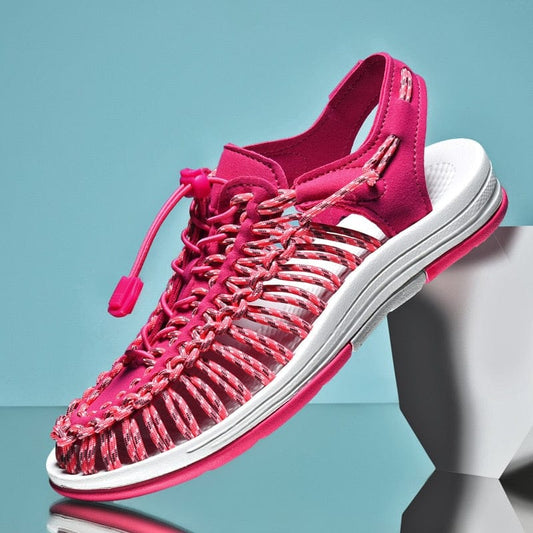 Sandales Confortables en PU pour Femmes