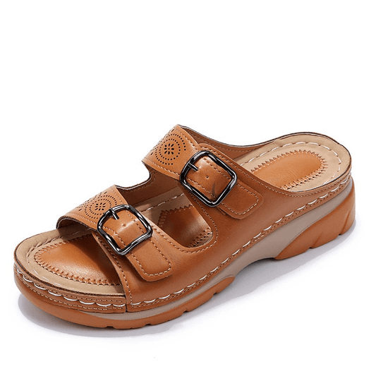 Sandales Ergonomiques en Cuir pour Femmes