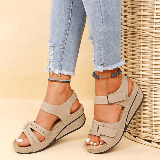 Sandales Ergonomiques pour Femmes en cuir