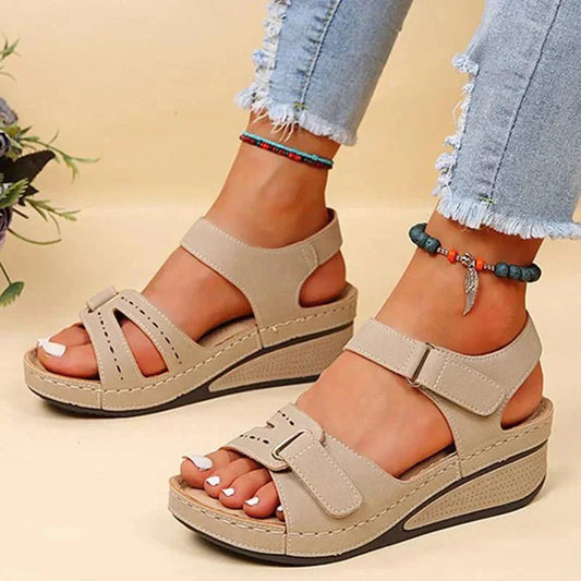 Sandales Femme Confort Plate-Forme