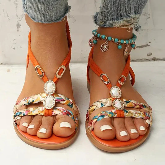 Sandales Femme Élégantes Été