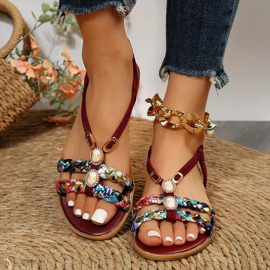 Sandales Femme Élégantes Été