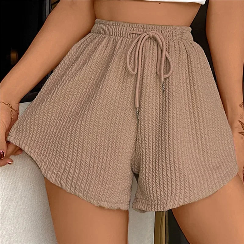 Shorts Femme Élastiques Été