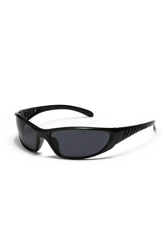 Petites lunettes de soleil ovales œil de chat
