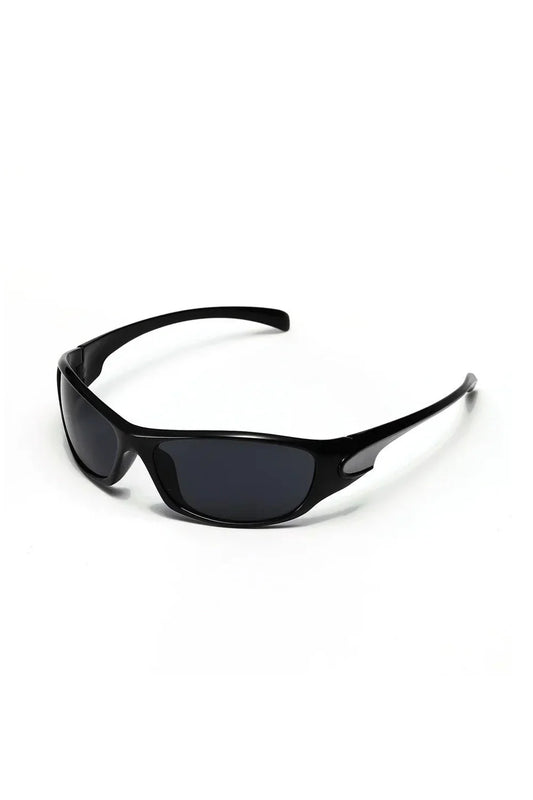 Petites lunettes de soleil ovales œil de chat