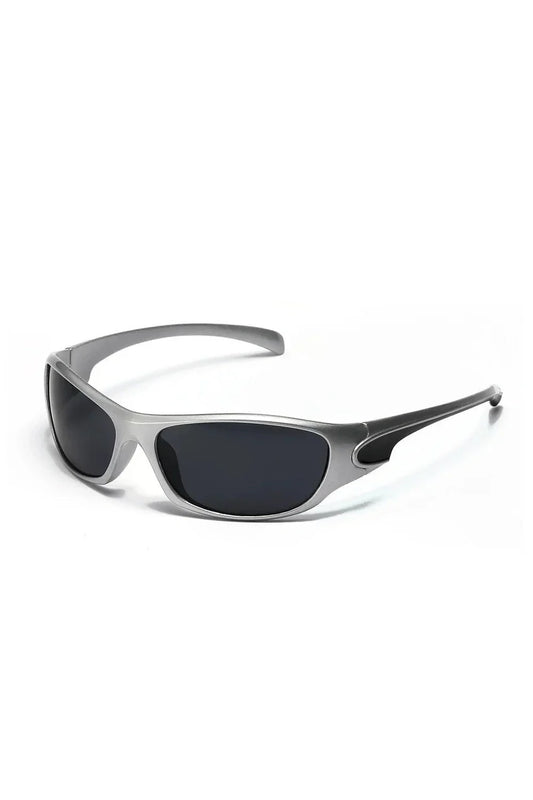 Petites lunettes de soleil ovales œil de chat