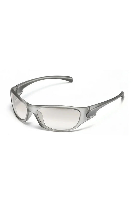 Petites lunettes de soleil ovales œil de chat
