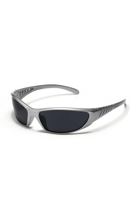 Petites lunettes de soleil ovales œil de chat