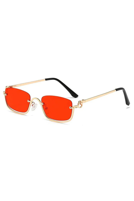 Petites lunettes de soleil carrées