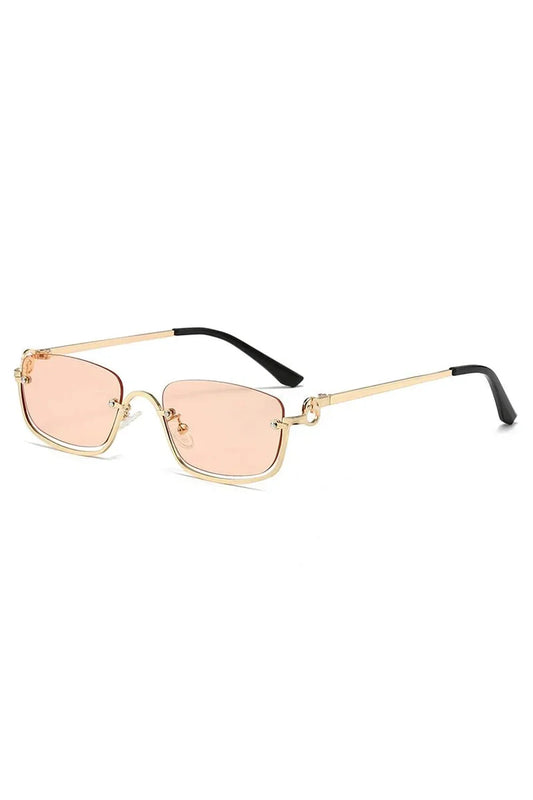 Petites lunettes de soleil carrées