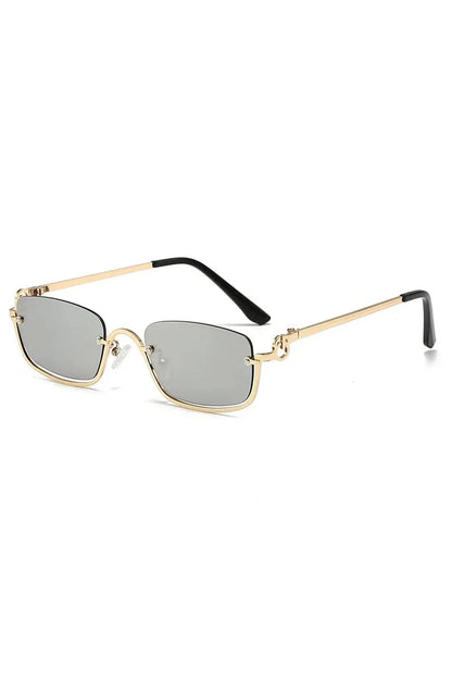 Petites lunettes de soleil carrées