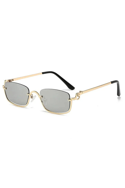 Petites lunettes de soleil carrées