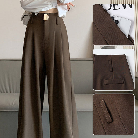 Variant image for Pantalon Femme Taille Haute | Pantalon Femme Polyvalent | Marie-1