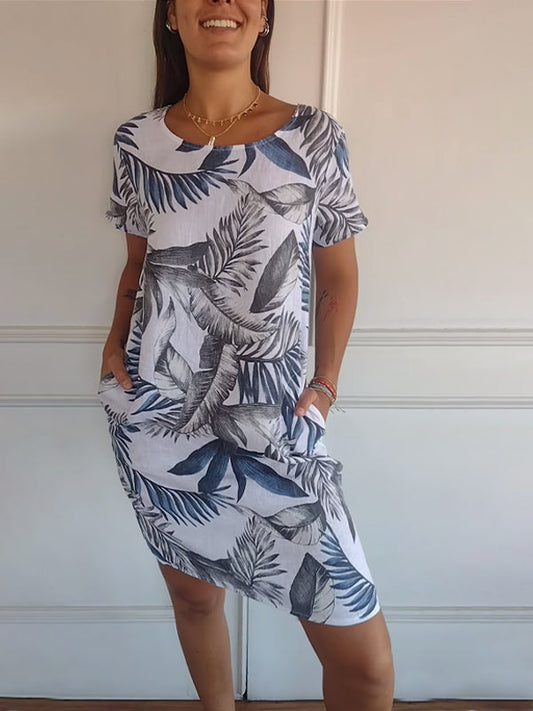 Variant image for Robe Imprimée Femme | Robe Longue Printemps Femme | Marie-1