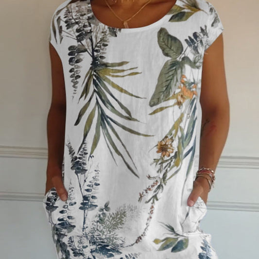 Variant image for Robe Imprimée Femme | Robe Longue Printemps Femme | Marie-9