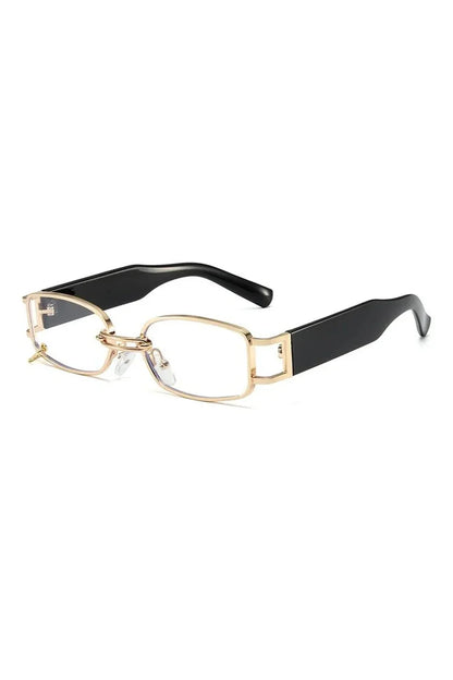 Petites lunettes de soleil carrées