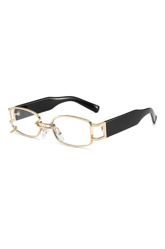 Petites lunettes de soleil carrées