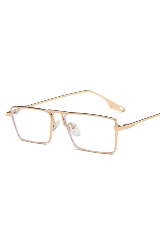 Lunettes de soleil carrées à petite monture