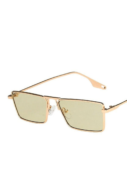 Lunettes de soleil carrées à petite monture