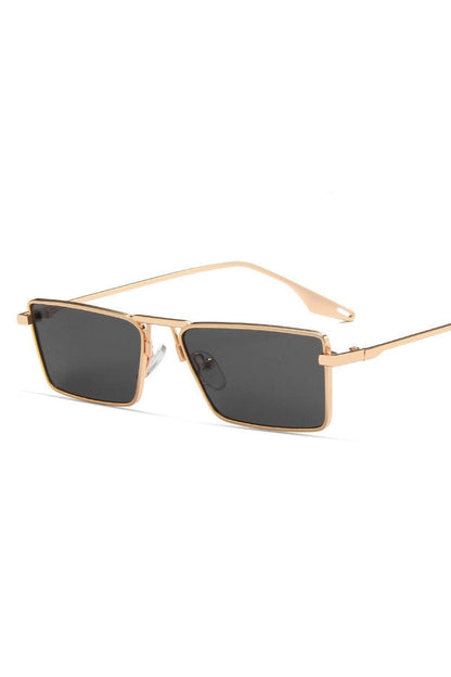 Lunettes de soleil carrées à petite monture