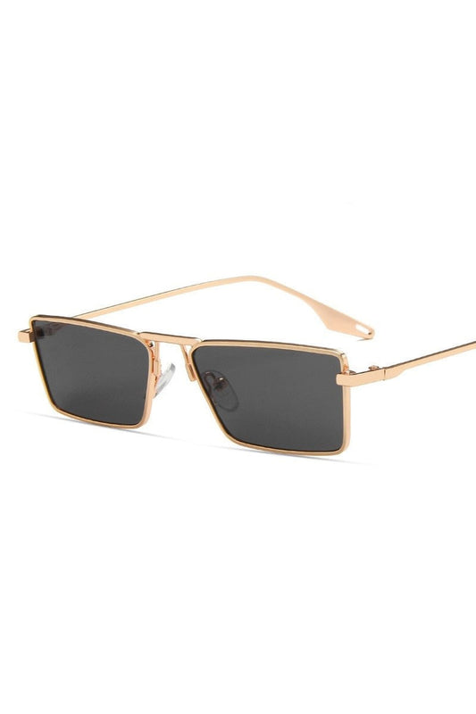 Lunettes de soleil carrées à petite monture