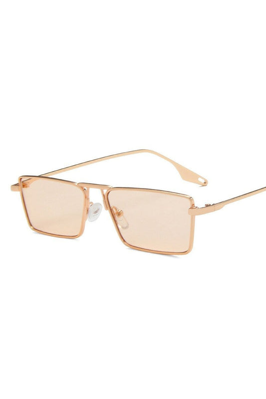 Lunettes de soleil carrées à petite monture