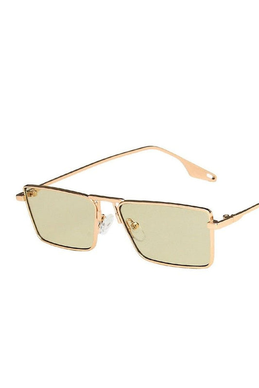 Lunettes de soleil carrées à petite monture