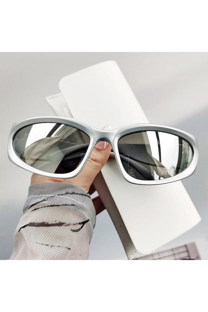 Lunettes de soleil de luxe vintage unisexes