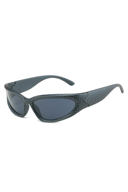 Lunettes de soleil de luxe vintage unisexes